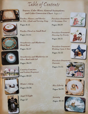 Timeless Treasures With PermEnamel by Sharon Shannon Table of Contents Book