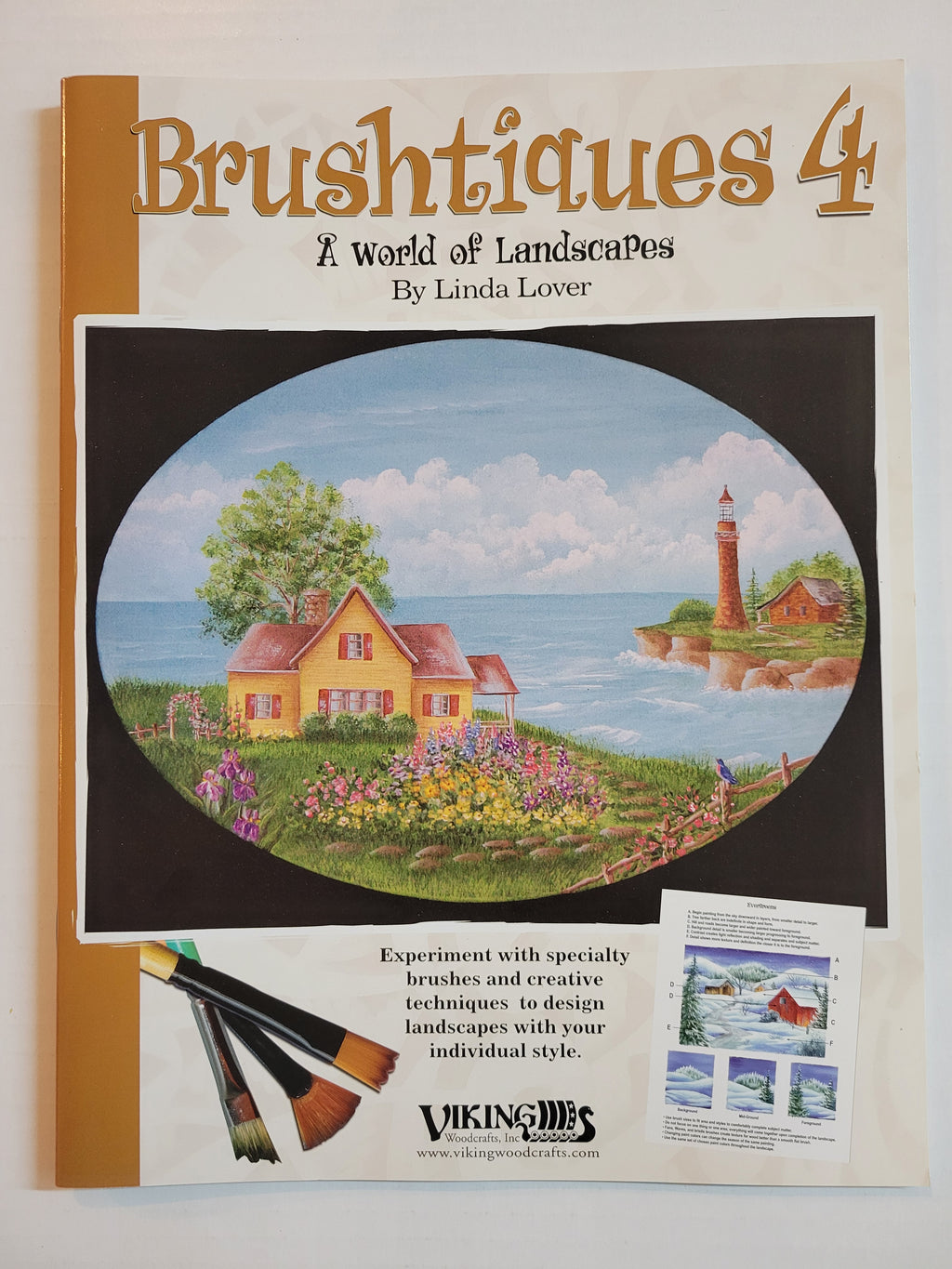 Brushtiques 4 A World of Landscapes by Linda Lover