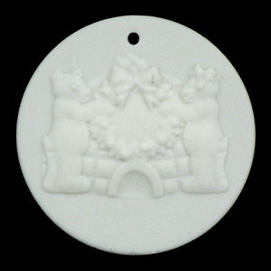 Ornament, 2 Bears