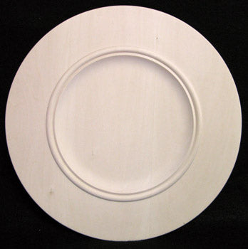 Plate, 10" Rim w/ Inner Bead