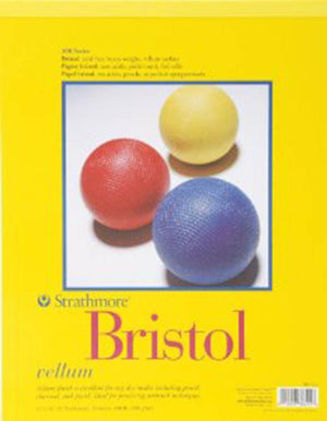 Vellum Bristol Paper Pad, 342 Series, 100 lb. by Strathmore