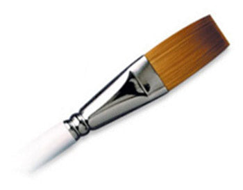 R711, 3/4" One Stroke, Royal Gold Brush