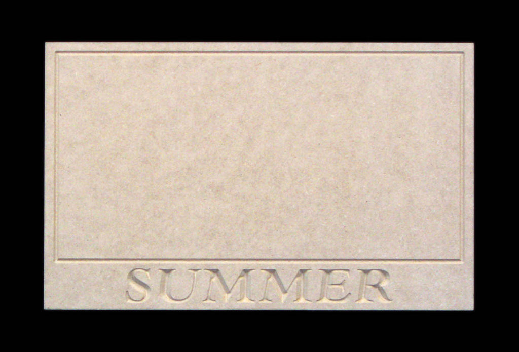 Plaque, Summer