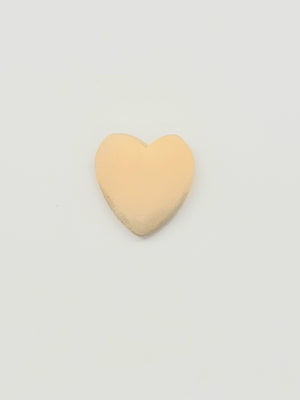 Heart Shaped Bead 1"