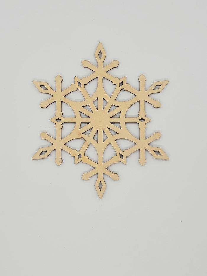 Snowflake Diamond Scroll