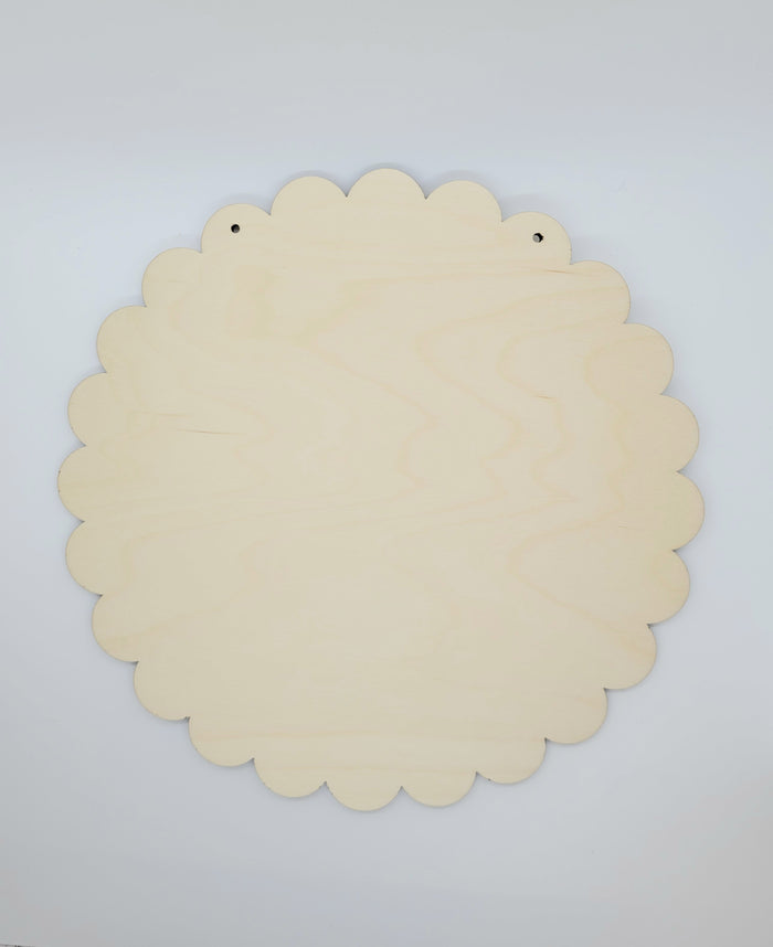 Scalloped Circle