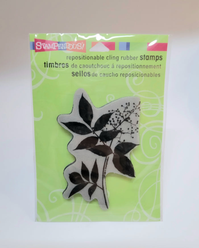 Rubber Stamps, Leaf Spring by Stampendous!