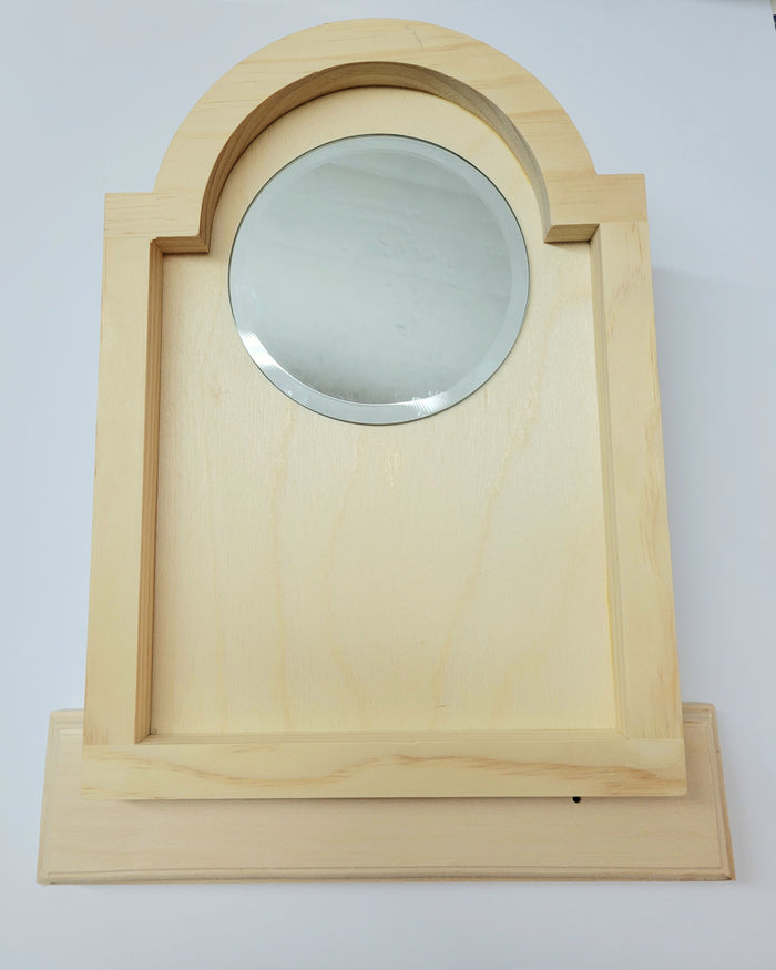 Plaque, Arch w/ Mirror & Base