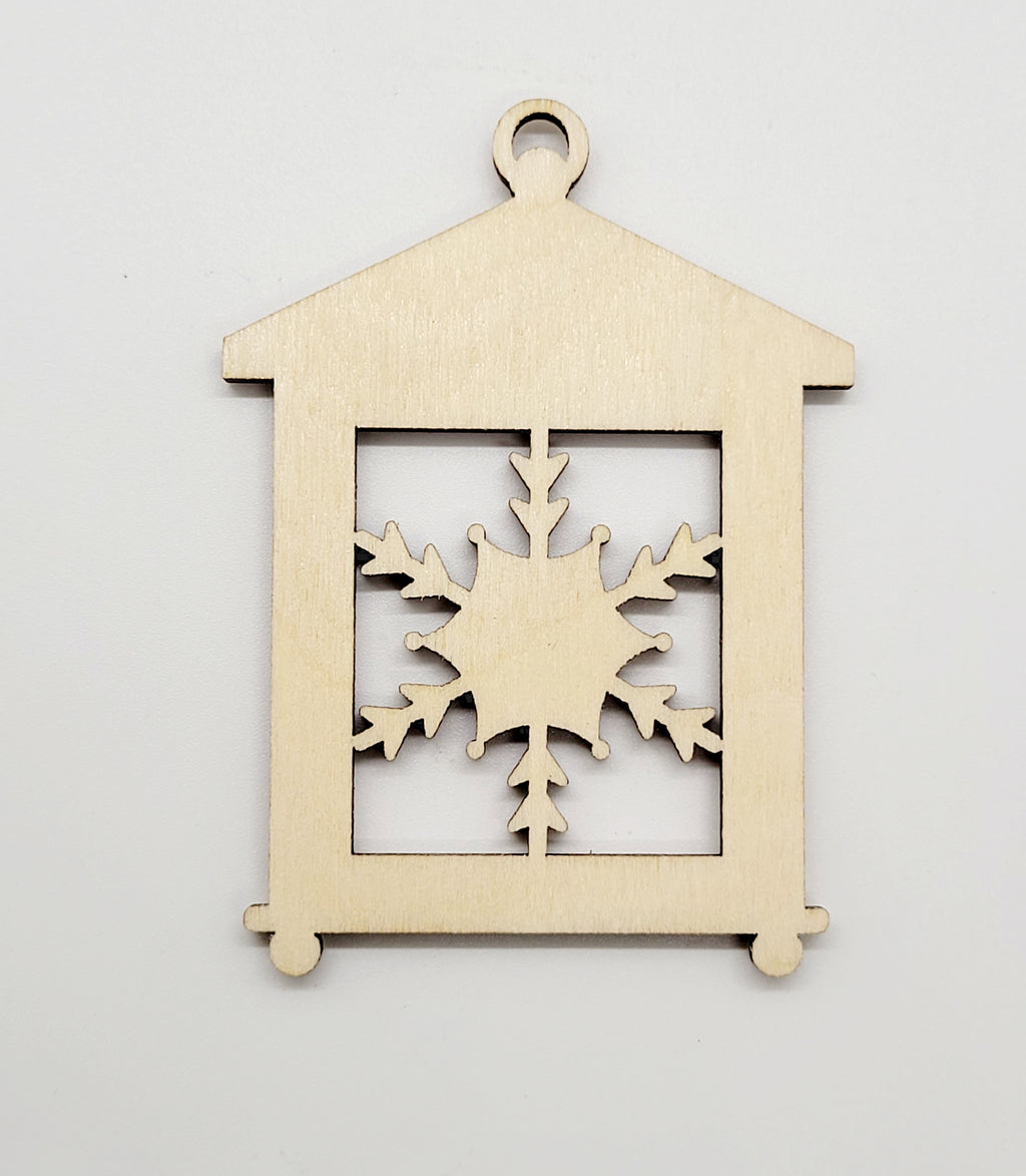 Square Snowflake Lantern