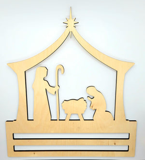 Nativity Wreath Rail