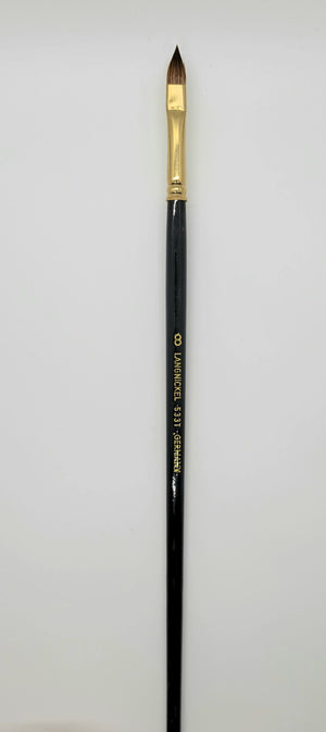 Pure Red Sable Filbert Brush, L533T, by Royal and Langnickel