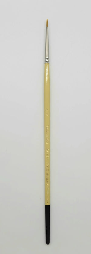 Sunburst Golden Taklon Brush, 2000 Round by Royal & Langnickel Size 4/0