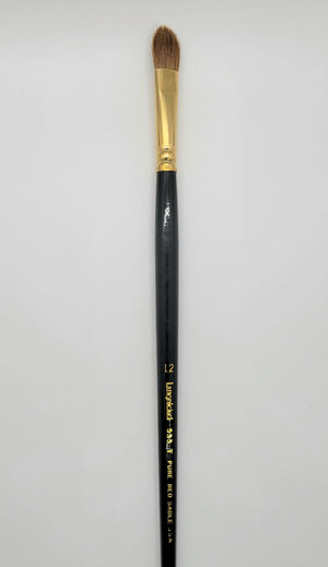 Pure Red Sable Filbert Brush, L533T, by Royal and Langnickel