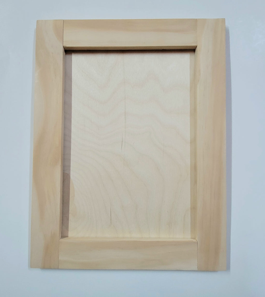 Rectangle Wood Frame w/ Insert