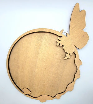 3D Butterfly Plaque