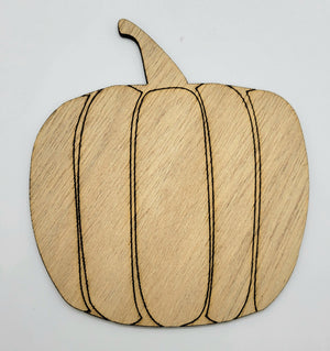 Embossed Pumpkin Cutout