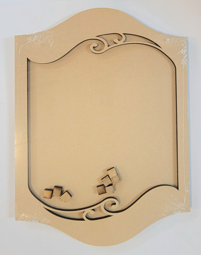 Swirled Plaque