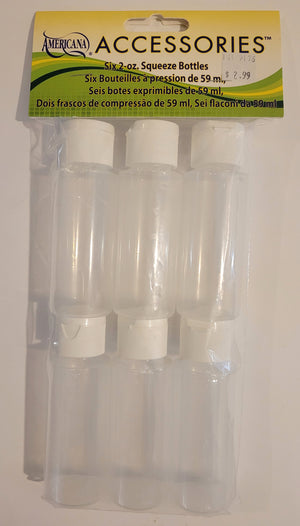 Reusable Plastic Squeeze Bottles by Americana