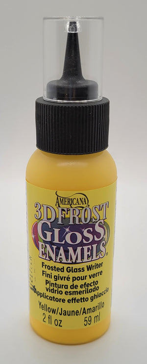 3D Frost Gloss Enamel, Glass Writer by DecoArt