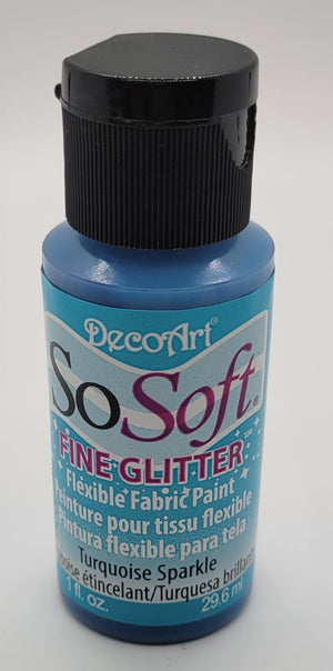 SoSoft Fine Glitter by DecoArt