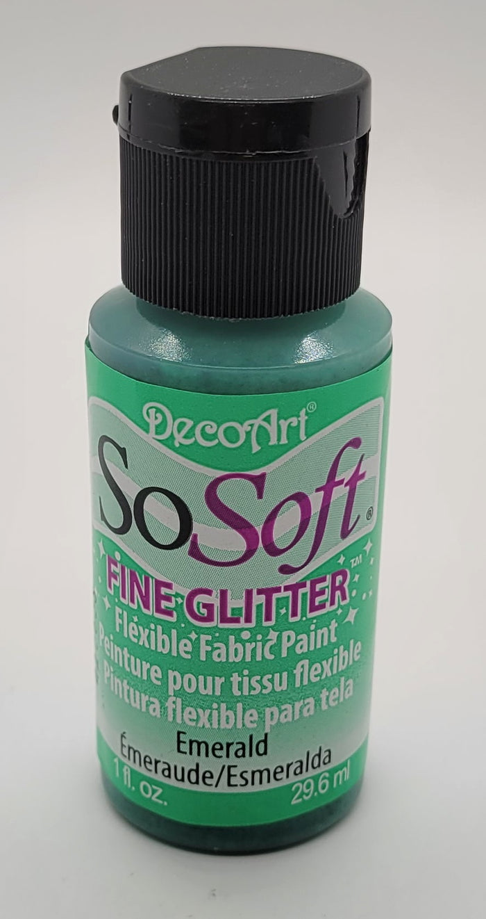 SoSoft Fine Glitter by DecoArt