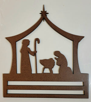 Nativity Wreath Rail