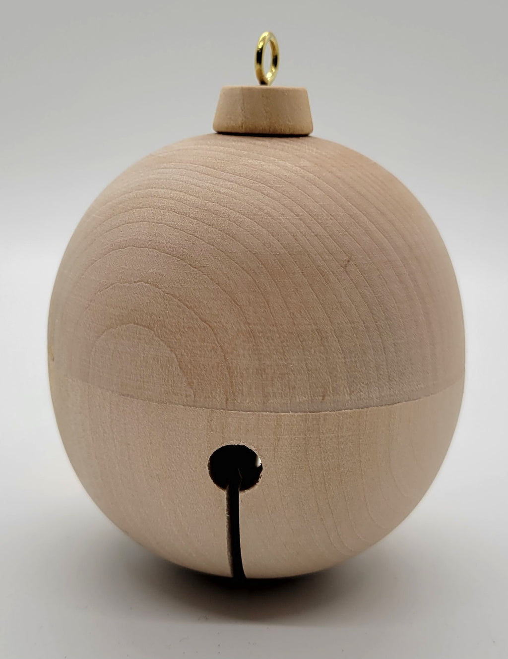 Wooden Bell Ornament