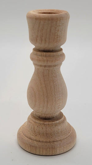 Wooden Candlestick