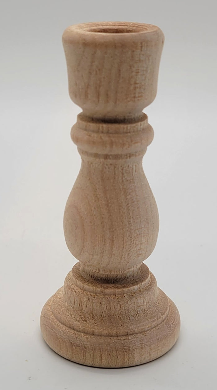 Wooden Candlestick