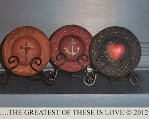 The Greatest Of These Is Love packet by Barbara Bunsey  Painting with Acrylics