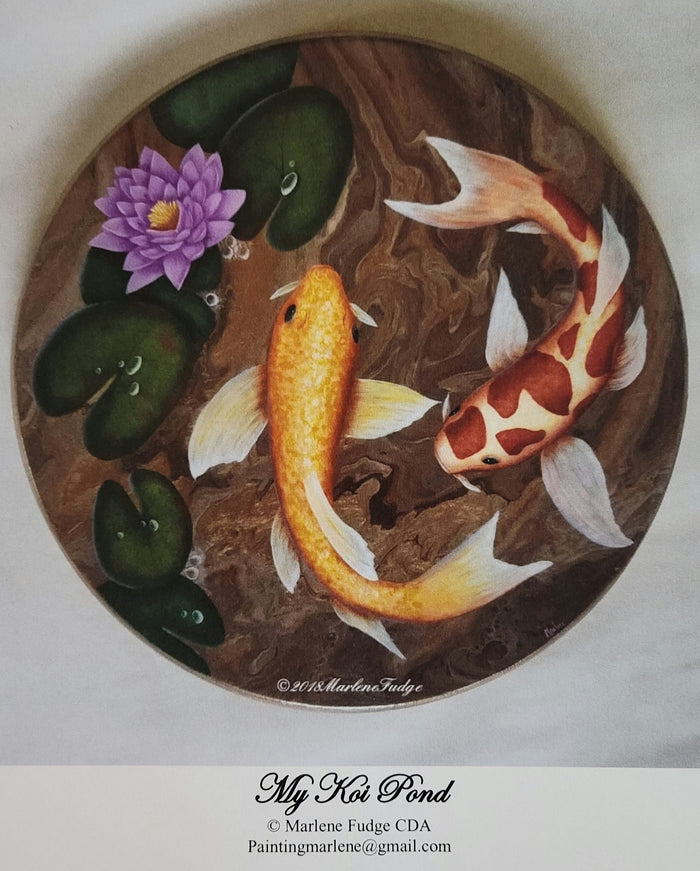 My Koi Pond packet by Marlene Fudge