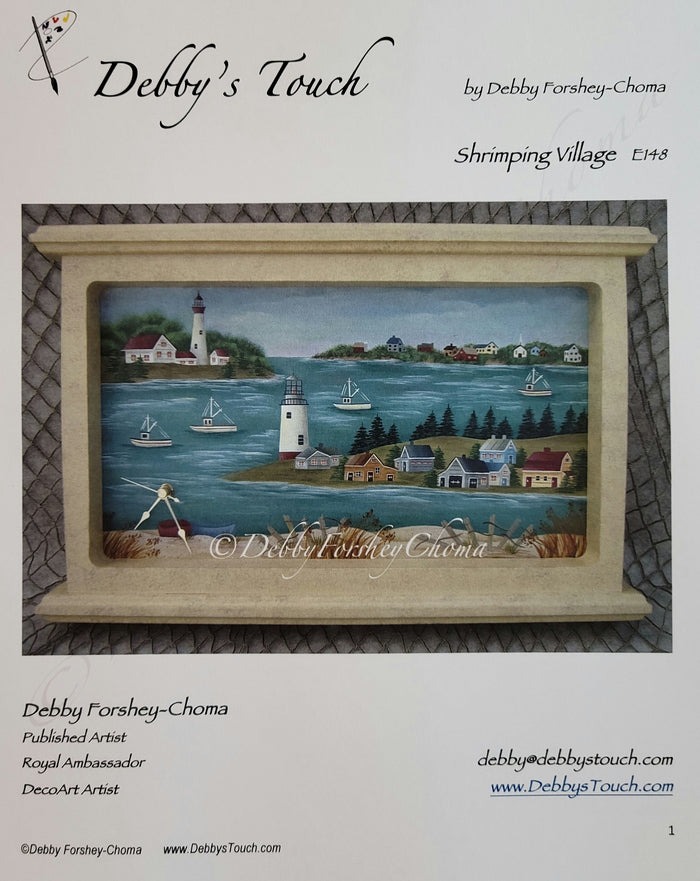 Shrimping Village packet by Debby's Touch