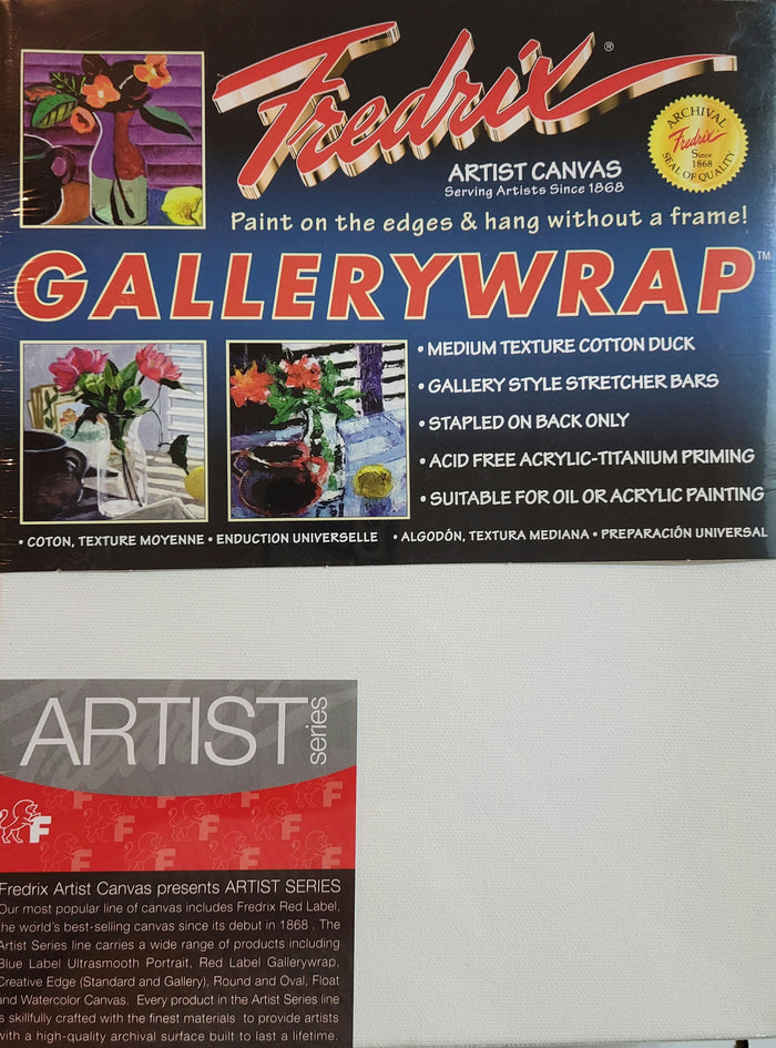 Gallerywrap Artist Canvas by Fredrix