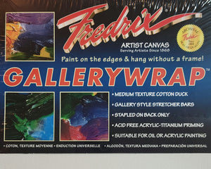 Gallerywrap Artist Canvas by Fredrix