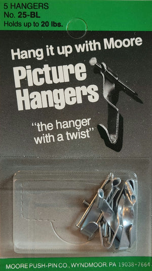 Picture Hangers, Moore Push-Pin Co