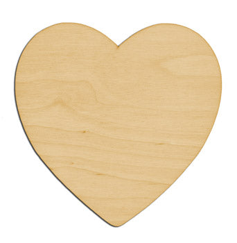 Cutout, Heart, 4 1/2"