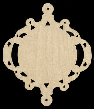 Ornament, Lacy Round