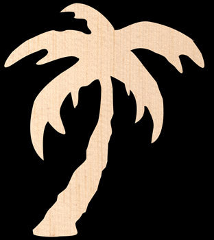 Cutout, Palm Tree, 4"