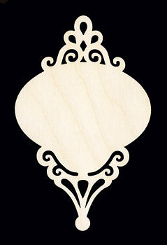 Ornament, Scroll Oval