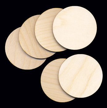 Cutouts, Round Disk, 1 3/4" Dia.