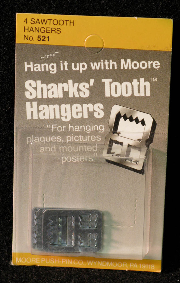 Hangers, Sharks' Tooth by Moore Push-pin Co.