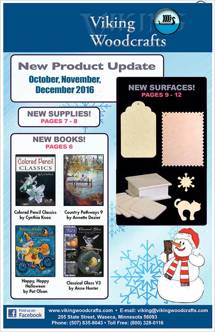 New Product Update, October, November, December 2016