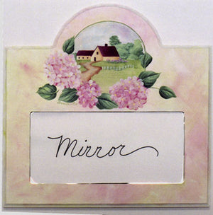 Pink Hydrangeas Mirror Packet by Anne Hunter