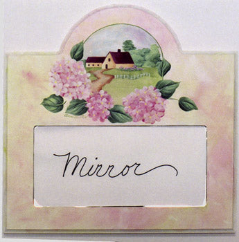 Pink Hydrangeas Mirror Packet by Anne Hunter