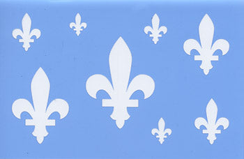 Stencil, Fleur De Lis