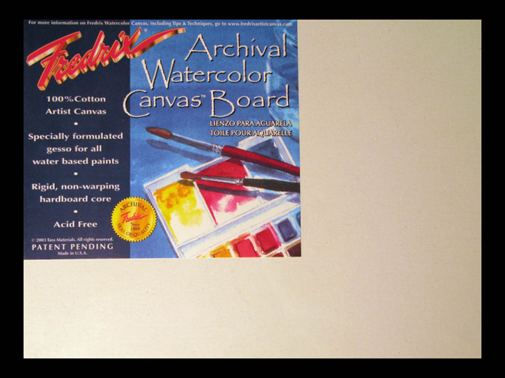 Archival Watercolor Canvas Board by Fredrix