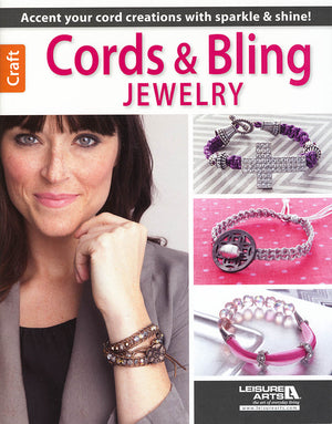 Cords and Bling Jewelry by Leisure Arts