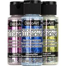 DecoArt Holographic Illusion Glitter Paint